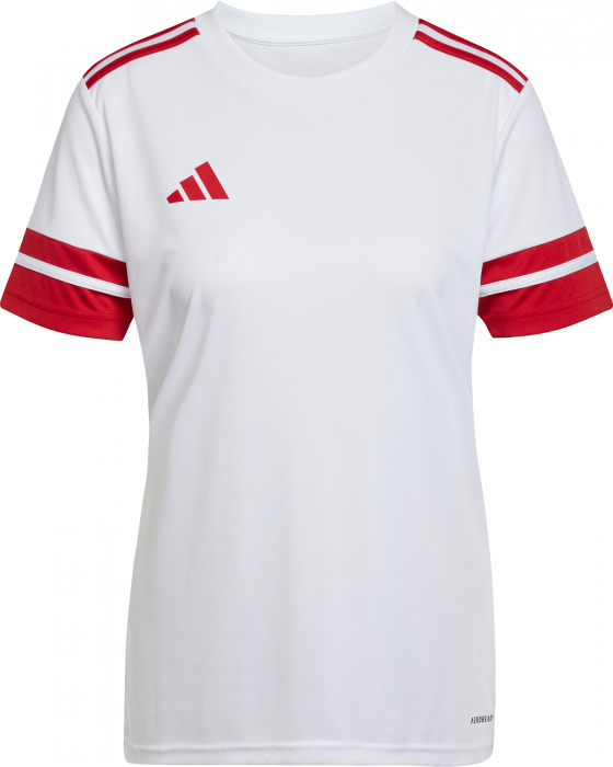 Adidas - Squadra 25 Player Jersey Women - Blanco & t power red