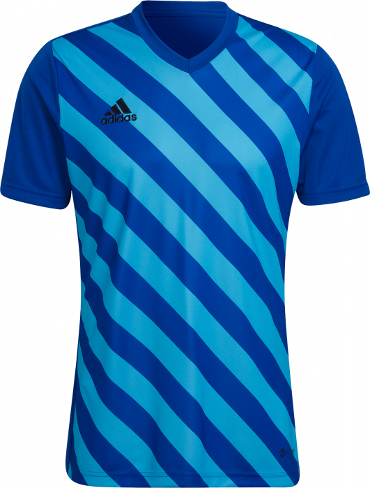 Adidas - Entrada 22 Stripet Jersey - Royal Blue & app sky rush