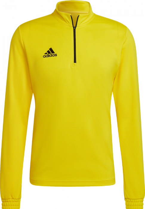 Adidas - Entrada 22 Træning Top With Half Zip - T Yellow & negro