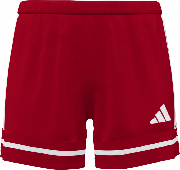 Adidas - Squadra 25 Shorts Women Short - T Power Red & blanco