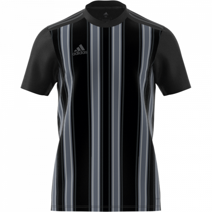 Adidas - Striped 21 Jersey - Negro & gris